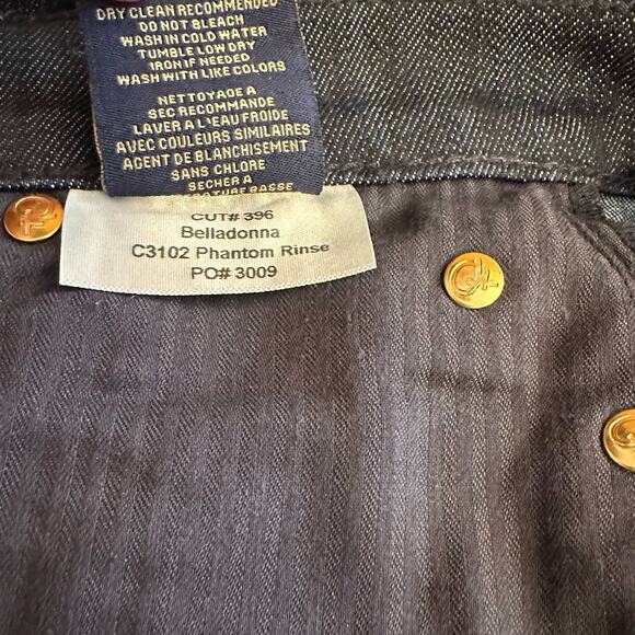 Fidelity Denim Japan Rose Bootcut Phantom Rinse Dojo Vibe Denim Jeans Size 28 - Picture 8 of 12